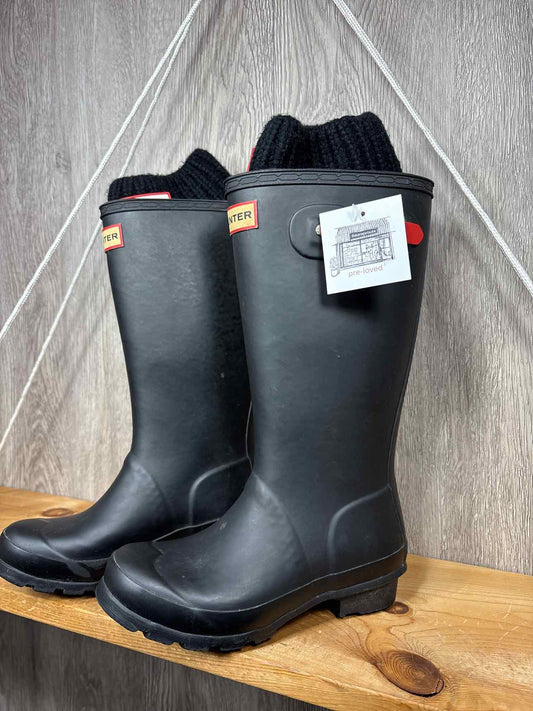 Hunter Size Y1 Rain Boots