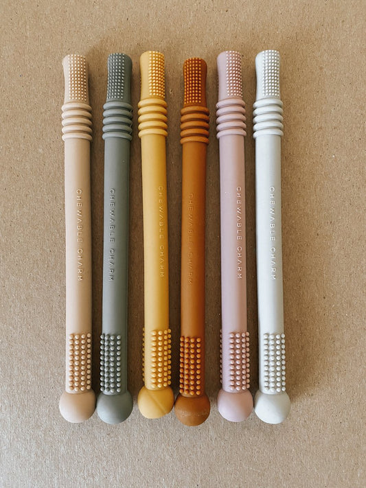 magic teething wand - mustard