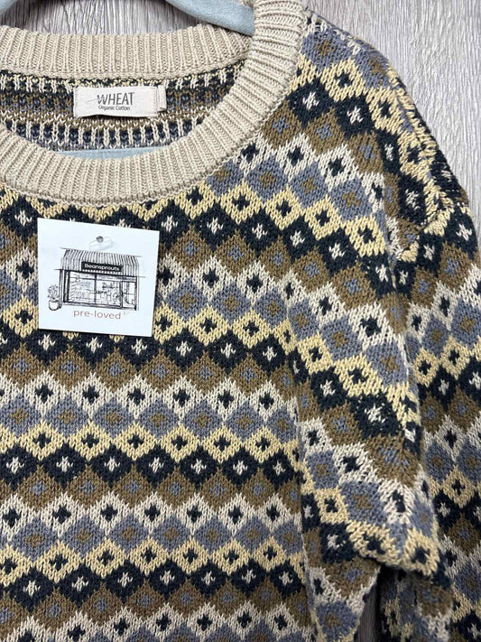 Wheat Size 6y Sweater