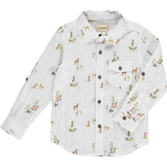 atwood shirt - henry print