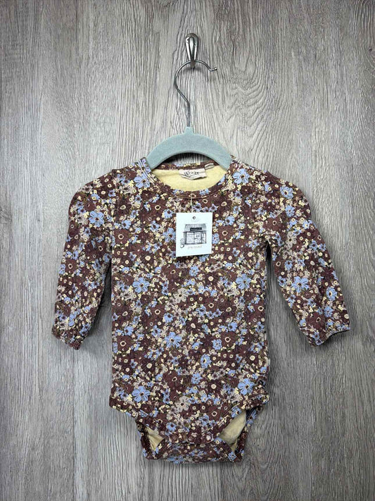 Wheat Size 0-3m Onesie