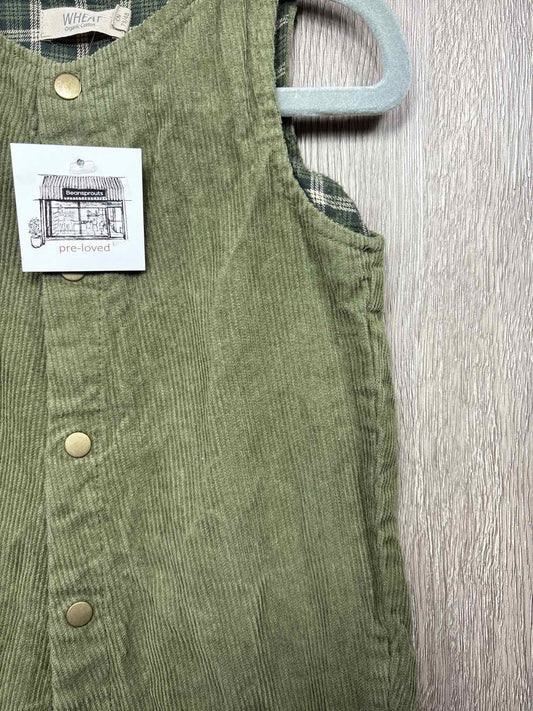 Wheat Size 9-12m Overalls
