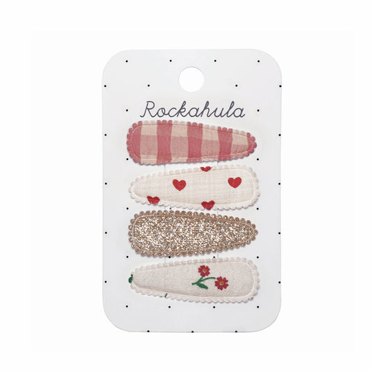 wildflower fabric clips