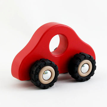 Wooden Car - Red