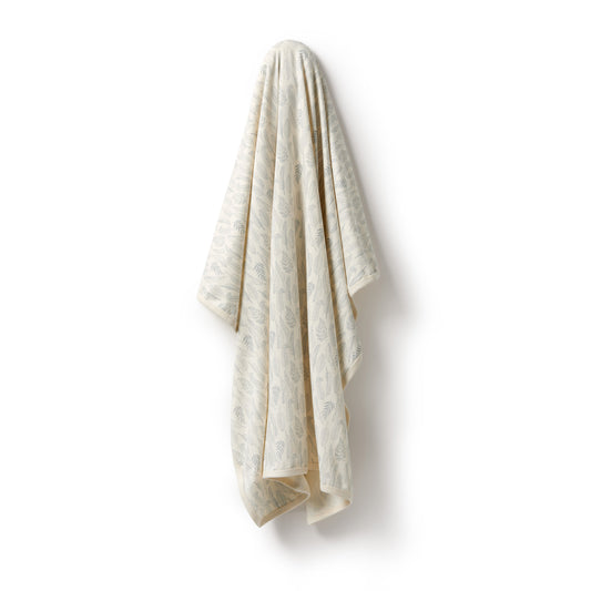 Organic blanket - New leaf