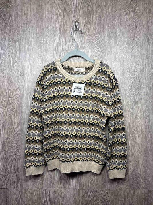 Wheat Size 6y Sweater
