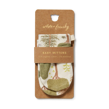 Organic Mittens - Little Trees
