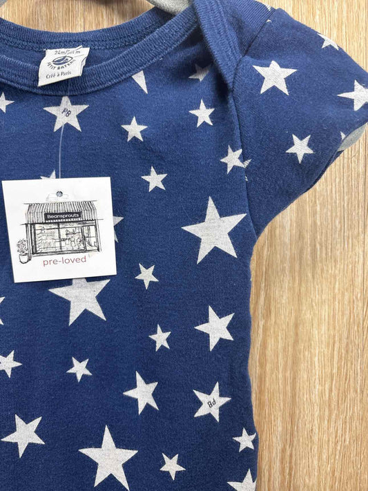 Petit Bateau Size 18-24m Onesie