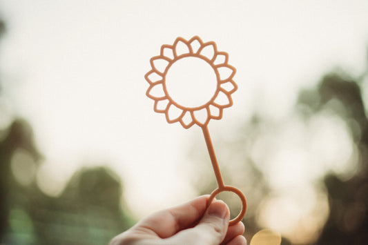 bubble wand  - sunflower