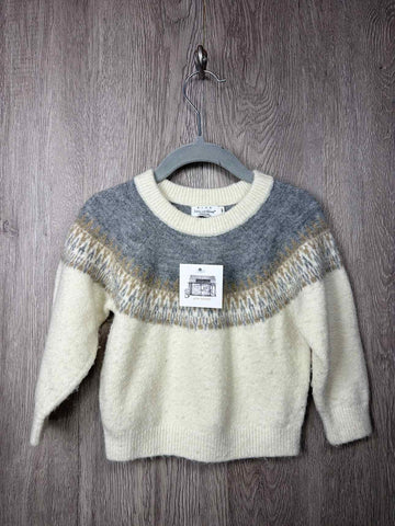 Little Earthling Size 12-18m Sweater