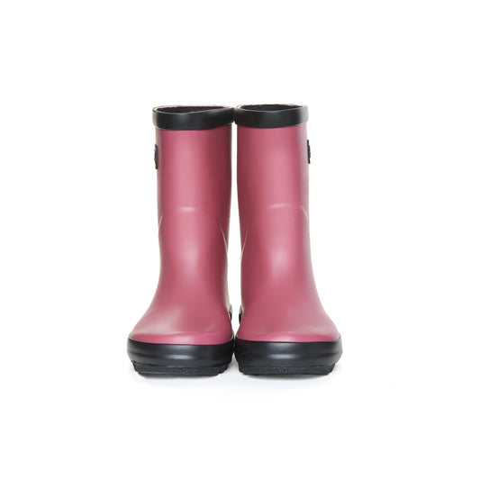 rain boots - dusty rose