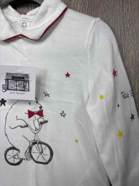 Petit Bateau Size 18-24m Shirt