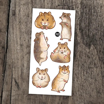 Temporary Tattoos - The Hamsters