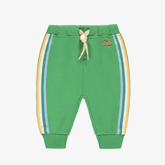 Green jogging pants