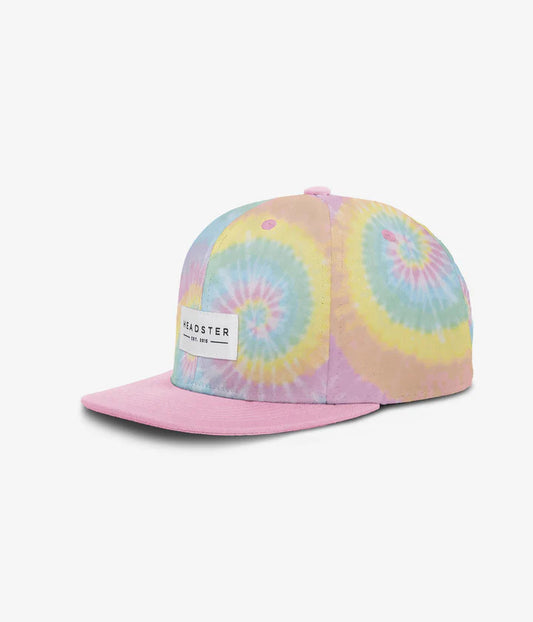 Tie dye pink snapback