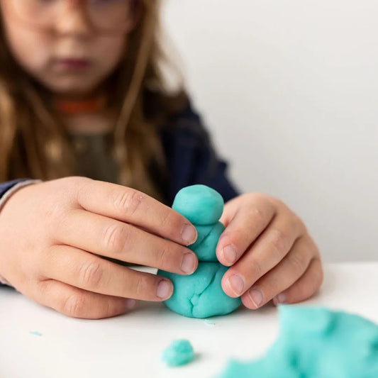 natural play dough - lemon splash