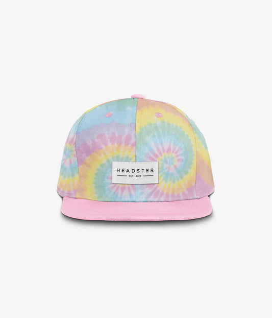 Tie dye pink snapback