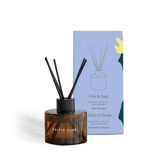 reed diffuser - oak and sage