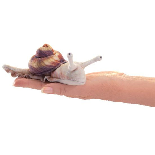 finger puppet - snail