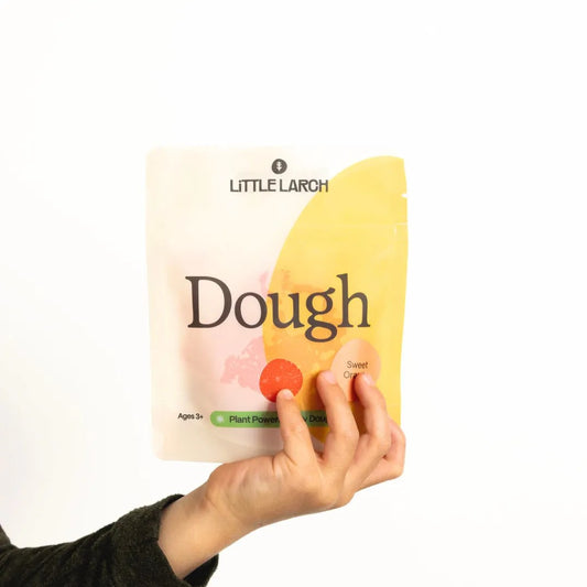 natural play dough - sweet orange