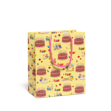 Dolly pig birthday - gift bag medium
