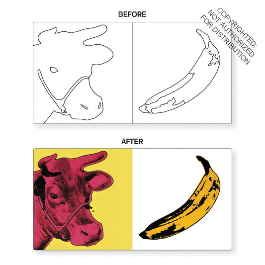 andy warhol, color magic bath book