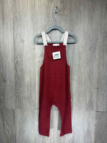Greige Size 2y Overalls
