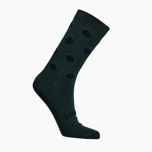Merino wool crew socks - Caspian