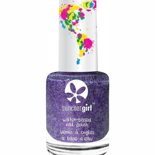 peelable polish - twinkled purple