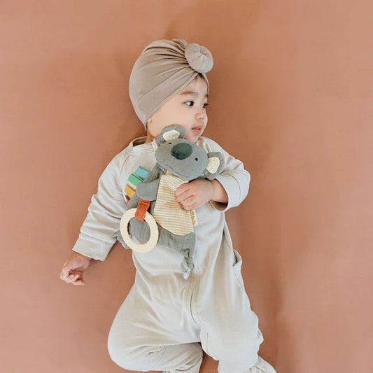 Bitzy Crinkle Sensory Toy with Teether - Koala