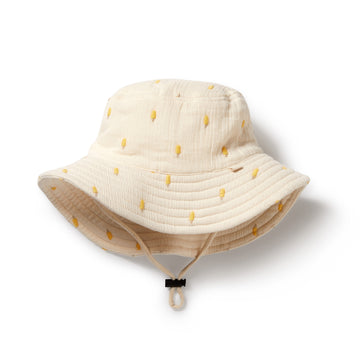 Organic crinkle sun hat - Ice Pops