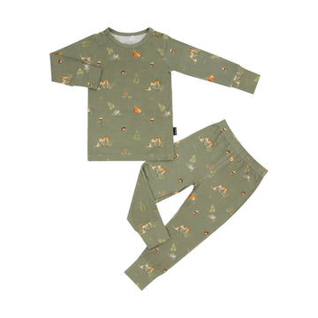 Long Sleeve Pajama Set - Forest Friends