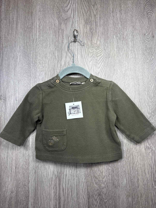 Wheat Size 3-6m Shirt