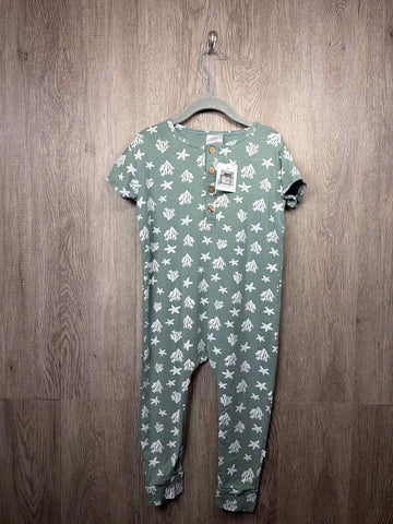 Tiny Button Apparel Child Size 3-4y Romper