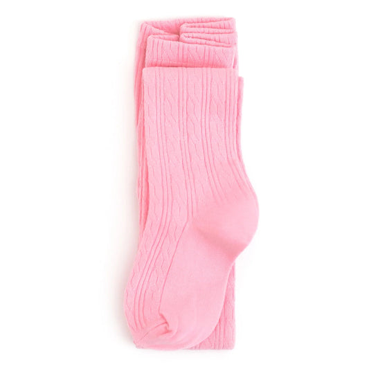 Tights - Cable knit blossom