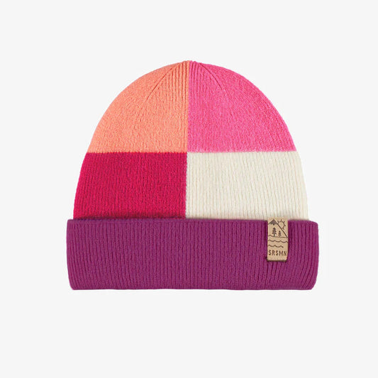 Multi colour knit hat