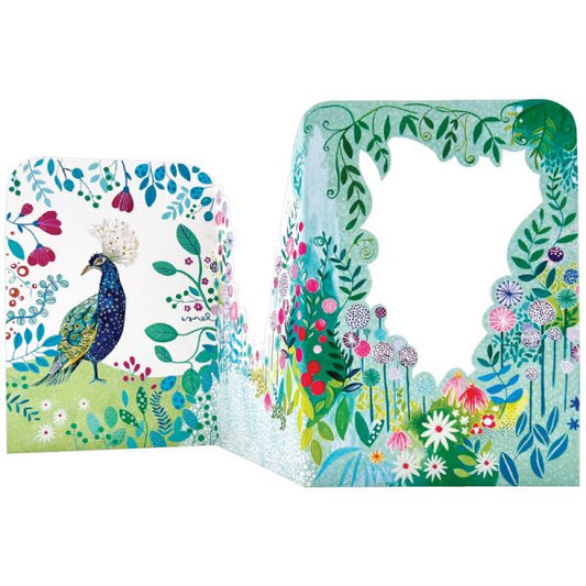 Peacock Garden, blank