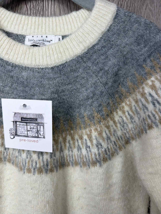 Little Earthling Size 12-18m Sweater