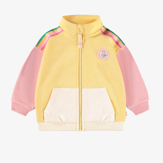 Yellow and cream jacket