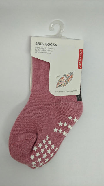classic socks - petal pink