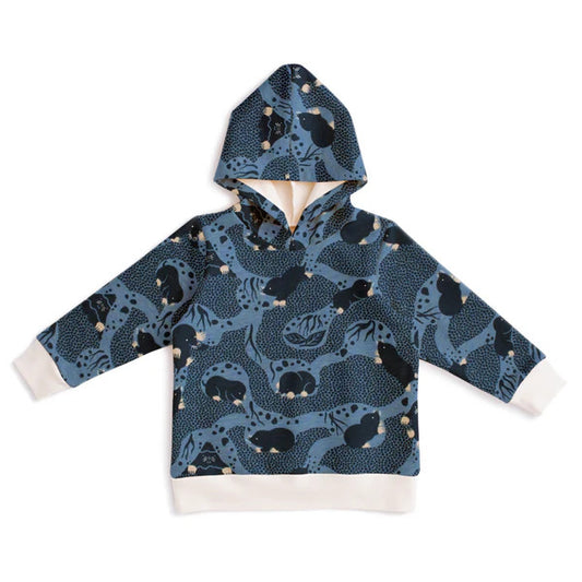 Hoodie - Moles Blue
