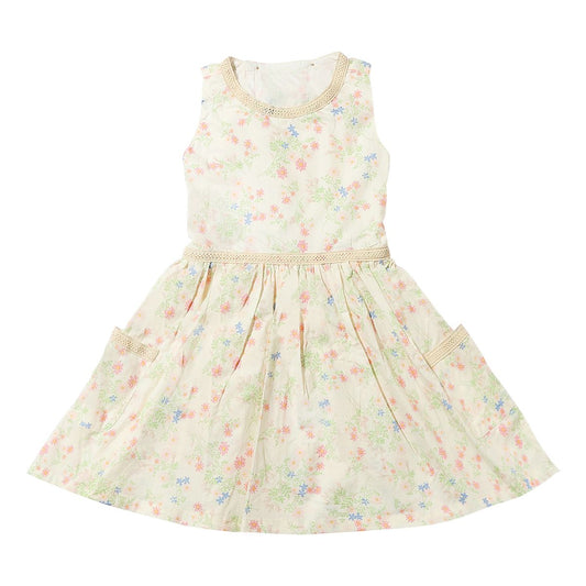 Nina dress - pink meadow floral