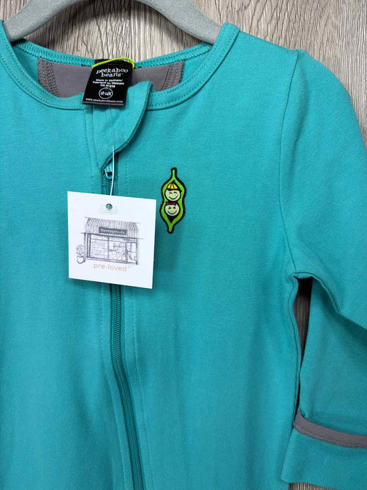 Peekaboo Beans Size 12-18m Romper