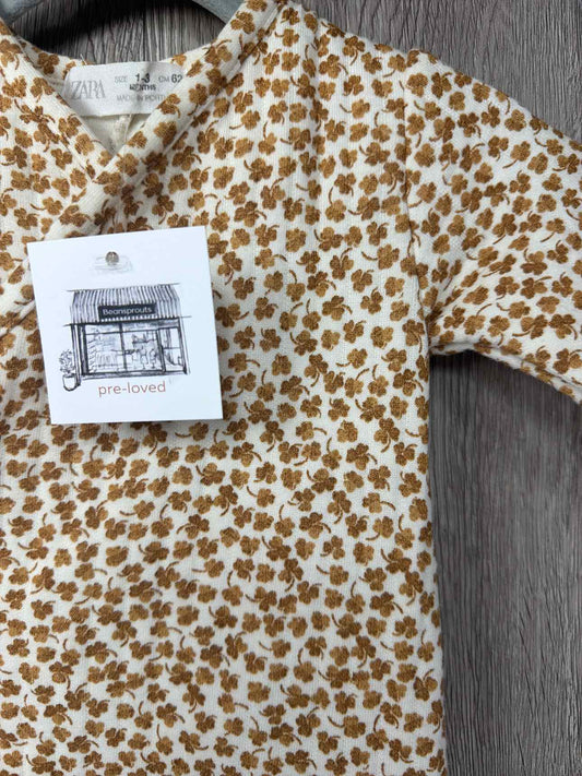 Zara Size 0-3m Romper