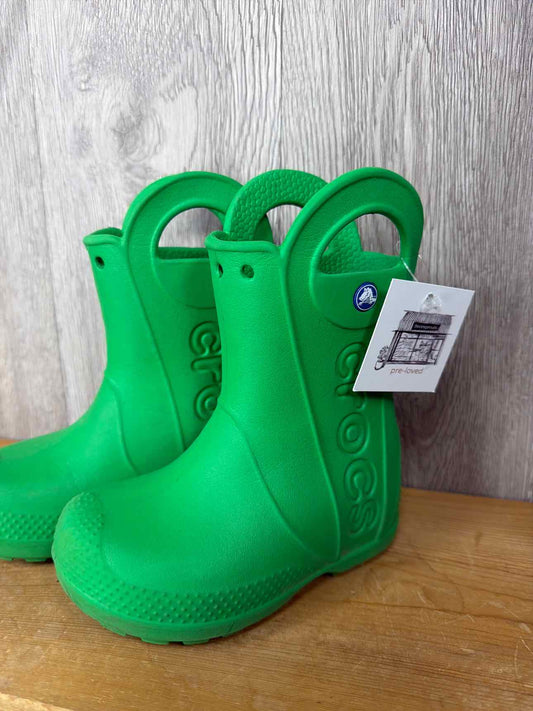 Crocs Size C8 Rain Boots