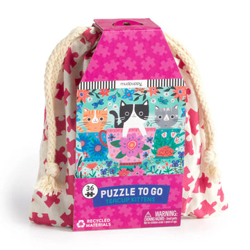 puzzle to go - teacup kittens