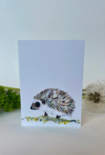 Mini Note Card - Baby Hedgehog