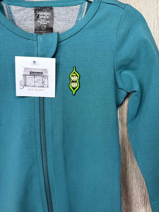 Peekaboo Beans Size 12-18m Romper