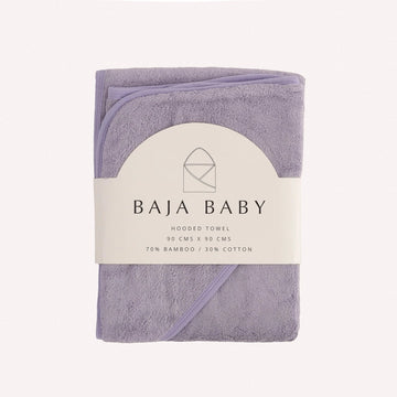 Hooded Towel - Lavander Fields