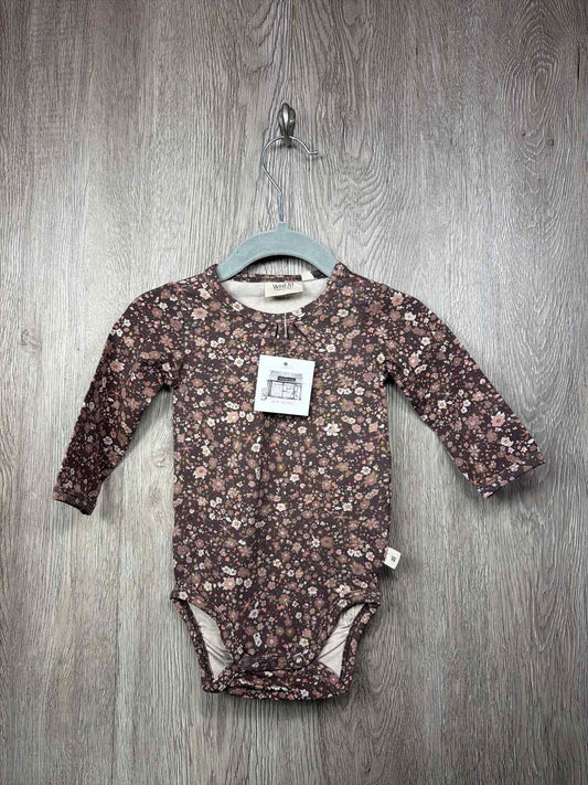 Wheat Size 0-3m Onesie